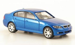 BMW 3er Limousine (E90), met. blau, 187, Herpa