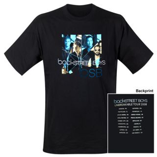 Backstreet Boys T Shirt L  Tri Color (95404)