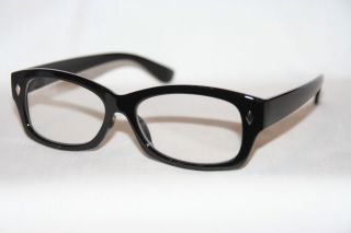 Herren Nerd Brille Mid Size Hornbrille Trend Fashion Brille schwarz o