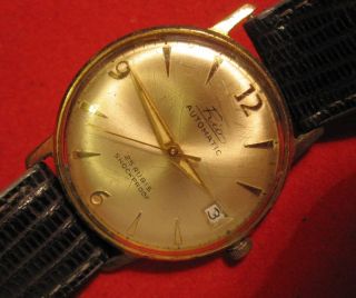 RIOS Automatic FB197 Automatik 60er Uhr Armbanduhr watch montre