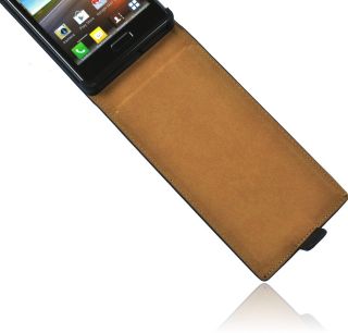 Premium Handy Tasche für LG P700 Optimus L7 Flip Case Schutzhülle