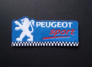 Peugeot Sport Aufnäher Patch 206 307 207 308 406 407