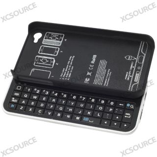 iPhone 4G /4S Bluetooth Tastatur Wireless Keyboard Case Tasche Hülle
