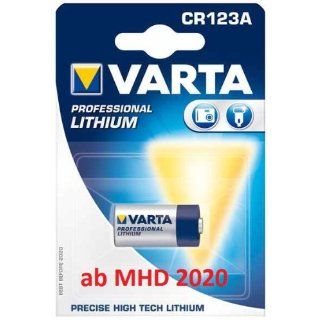 Varta CR123A 3V 1.500mAh Lithium Fotobatterie Kamera