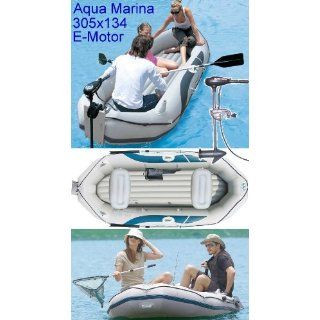 AQUA MARINA by Koenig Tom Schlauchboot + MOTOR Motorboot Boot Aqua