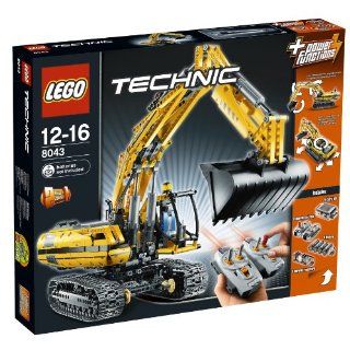 LEGO Technic 8043   Motorisierter Raupenbagger
