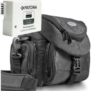 KIT Mantona Premium System Tasche schwarz + PATONA Akku 
