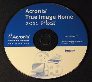 Acronis True Image Home 2011 Plus mit Universal Restore Vollversion