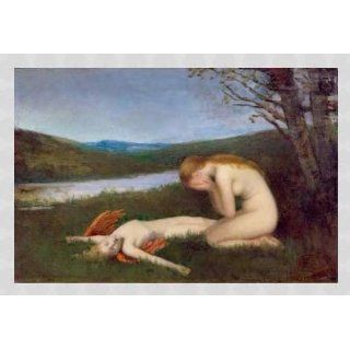 Bild mit Rahmen Dorothy Tennant, The Death of Love, 71 x 47