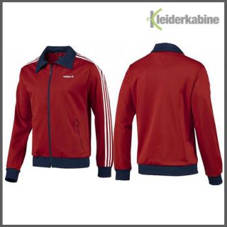 Adidas D Beckenbauer TT Gr. XS   XXL Trainings Jacke Blau oder Rot