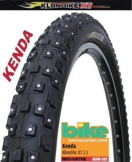 KENDA Mountainbike Spike Reifen 26 x 2,10 Klondike ( K 1013 ) schwarz