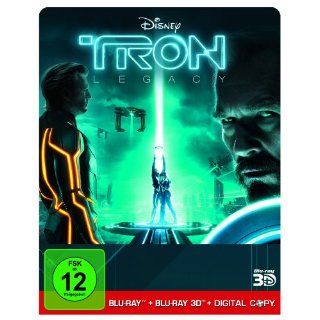 TRON Legacy Limited Steelbook Edition + 3D Blu ray + Digital Copy Blu