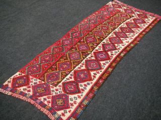 Orient Teppich Rug 227 x 90 cm Kelim Kaukasus Kazak Alt Carpet Kasak