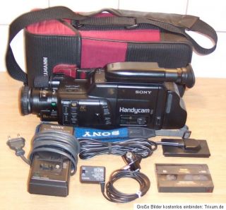 Sony CCD F380E Videocamera ausgezeichneter Zustand Video 8 Video8