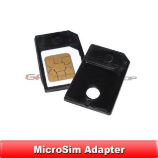 MicroSim Adapter Halterung für iPhone 2 3 4 4s iPad 2 Karte Card