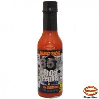 Mad Dog 357 Ghost Pepper Sauce   147 ml Lebensmittel