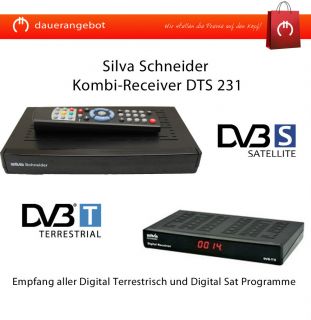 Silva Schneider DVB T / DVB S Kombi Receiver DTS 231