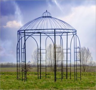 Metall Pavillon rund   Exklusiv   248 cm