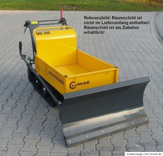 LUMAG Minidumper Raupendumper Dumper Muldenkipper Motorschubkarre MD