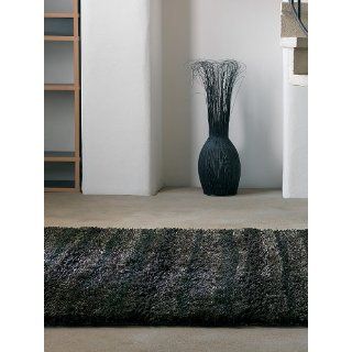 Shaggy Teppich Crystal Charcoal Schwarz 120x170 cm Küche