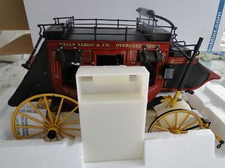 16 Franklin Mint WELLS FARGO STAGECOACH AWESOME HARD TO FIND MINT IN