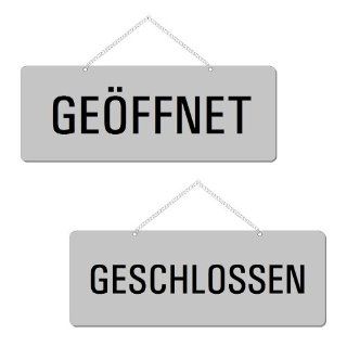   Türhänger GEÖFFNET / GESCHLOSSEN 175 x 65 mm Nr.31203 E