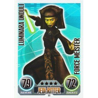 Star Wars Force Attax Einzelkarte 181 Luminara Unduli Jedi Ritter