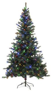 LED Weihnachtsbaum 210 cm 264 multicolor LEDs ***TOP ANGEBOT***