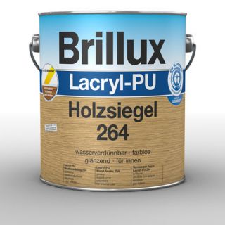 Brillux Lacryl PU Holzsiegel 264 750ml Holzschutz UV Schutz NEU 1 Ltr