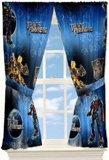 Transformers Gardine 208 x 160cm Kinderzimmer Vorhang 2tlg