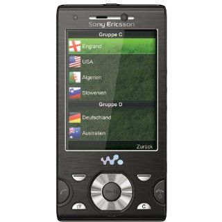 Sony Ericsson W995 Fifa Edition Handy schwarz Elektronik