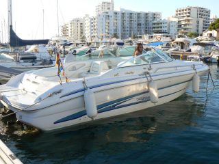 Sea Ray 280 Bowrider Motorboot  Ibiza Finca Ferienhaus  Barcelona