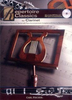 Repertoire Classics fuer Klarinette Clarinet und Klavier Piano Noten