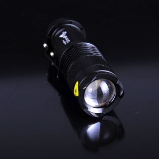 7W 300LM CREE LED Flashlight Torch Adjustable Focus Zoom Light Lamp GL