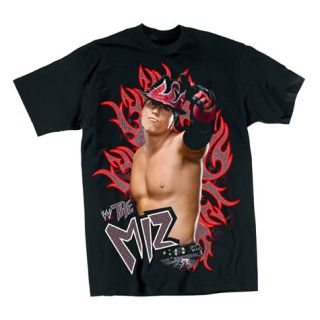 THE MIZ In Your Face T shirt WWE Authentic