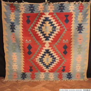 Antik Handgeknüpfter Orient Teppich Kelim Anatol Kazak Old Rug