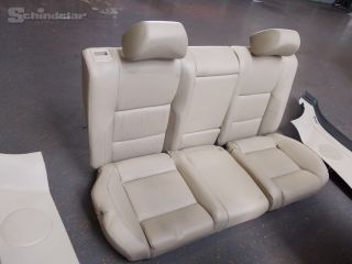 VW Golf 4 1J Innenausstattung Sitz Sitze Leder Beige Sitzheizung