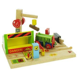 Sägewerk Holz Kran Holzeisenbahn Spielzeug