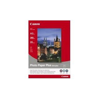 Canon SG 201 Fotopapier Plus Seidenglanz, matt (260 g/qm), A3, 20