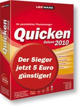 Quicken Deluxe 2010 (Version 17.00) Software