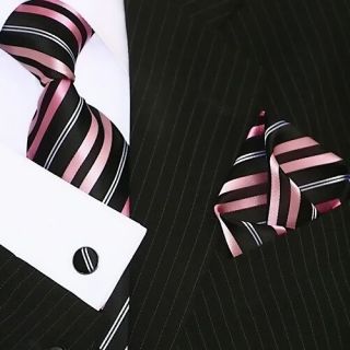 TUCH KNÖPFE Corbata Cravatta Dassen галстук 276 schwarz