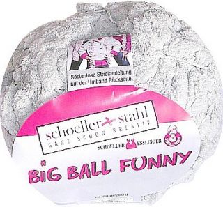 Schoeller + Stahl Big Ball Funny uni 17 hellgrau 200 g