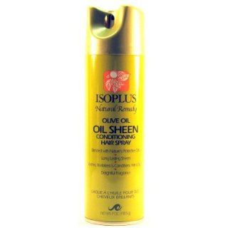 Isoplus Oil Sheen Conditioning Hairspray Olive Oil 210 ml (Haarspray