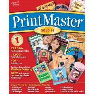 PrintMaster 16 Gold Software