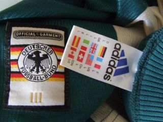 Trikot Deutschland 1998 (L) Adidas Jersey Away Auswärts WM DFB