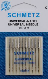 10 SCHMETZ Universal Nadeln 130/705 H Stärke 100