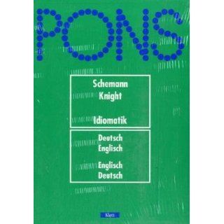 PONS Schemann Idiomatik Deutsch Englisch. Paket aus PONS Schemann