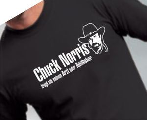 Shirt CHUCK NORRIS UND DER APOTHEKER S XXL ST1125