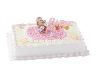Tortendekoration Baby Mädchen Geburt Taufe Kinder Kuchen Torte (1 St