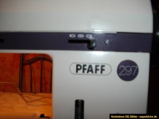Nähmaschine Pfaff 297 im Koffer